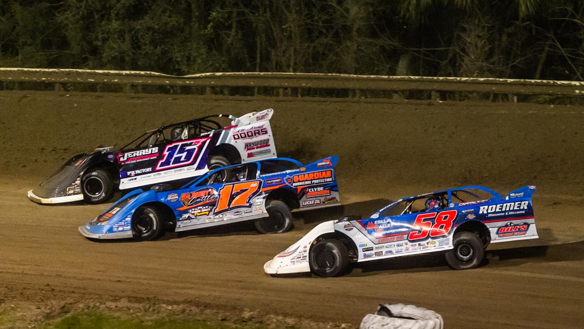 Ocala Speedway (Ocala, FL) – Lucas Oil Late Model Dirt Series – Winter Nationals – February 4th-8th, 2025. (Heath Lawson Photo)