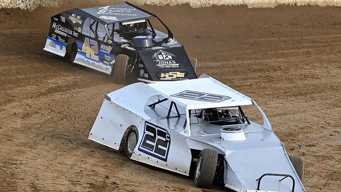 Stambaugh goes wire to wire in GLSS feature, Brennan Sherman wins 2nd career Modified feature and Todd Sherman bounces back from Modified crash to win