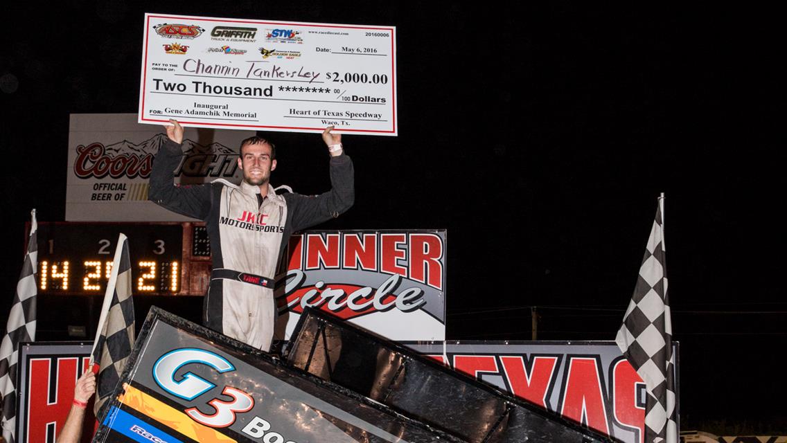 Channin Tankersley Grabs First ASCS Gulf South Win Of 2016 At The Heart O’ Texas Speedway