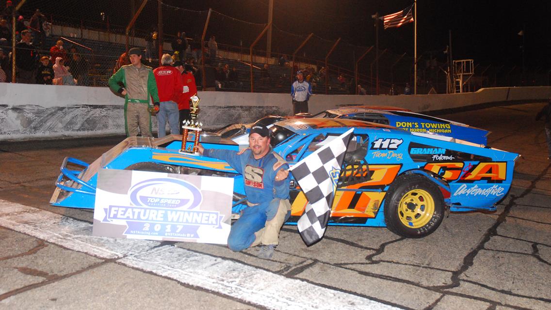 Poole perseveres to win Sun Valley 60 at Anderson Speedway