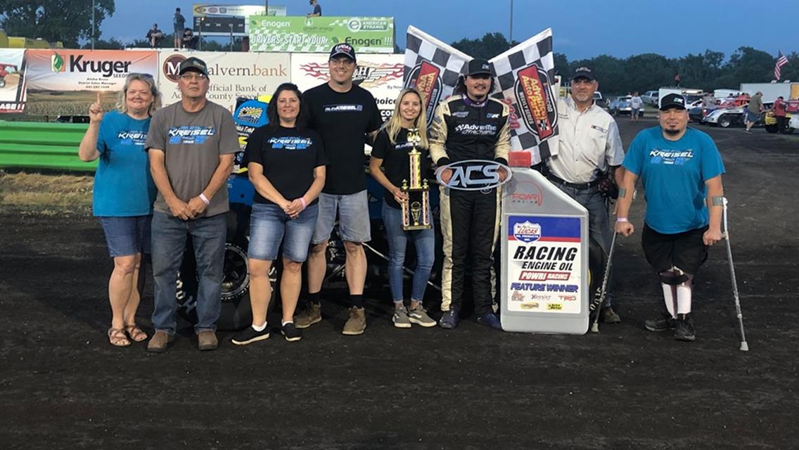 Riley Kreisel Unstoppable at Adams County Speedway