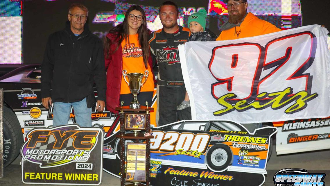 Searing claims first John Seitz Memorial; Thomas ends Peterson Seitz streak at four