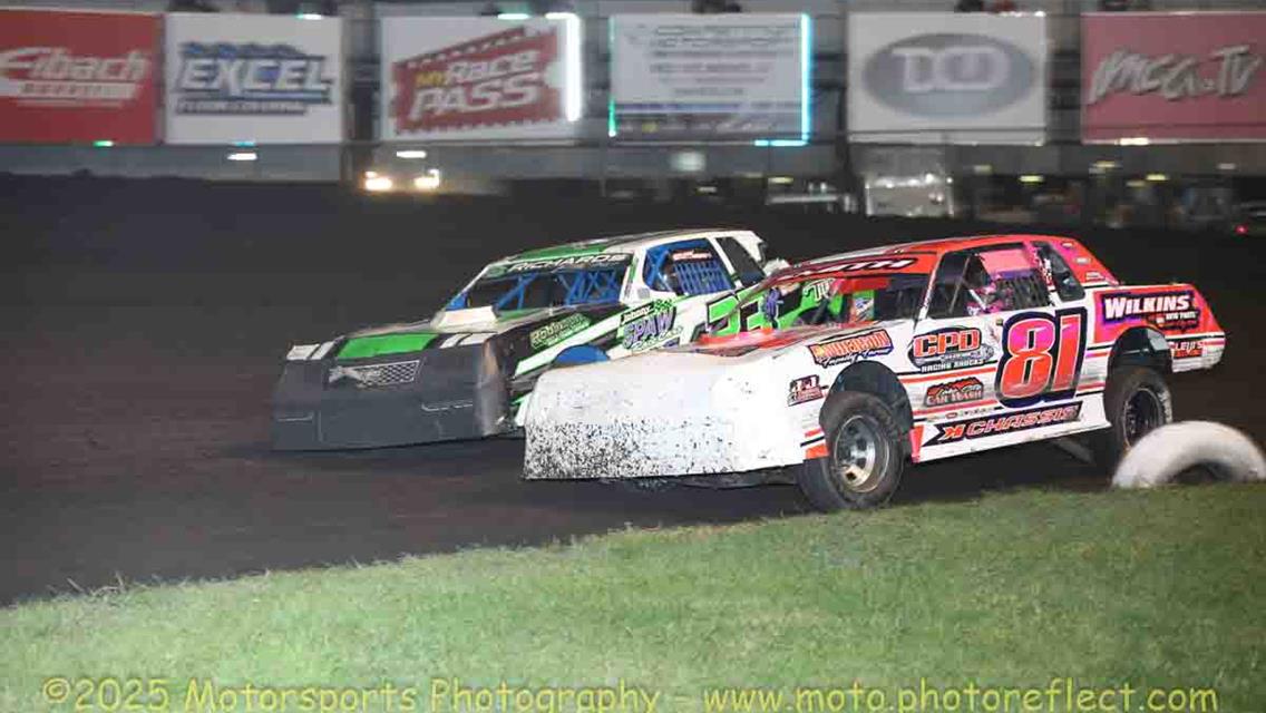 Laney and Avila take Anniversary checkers at Boone Speedway.