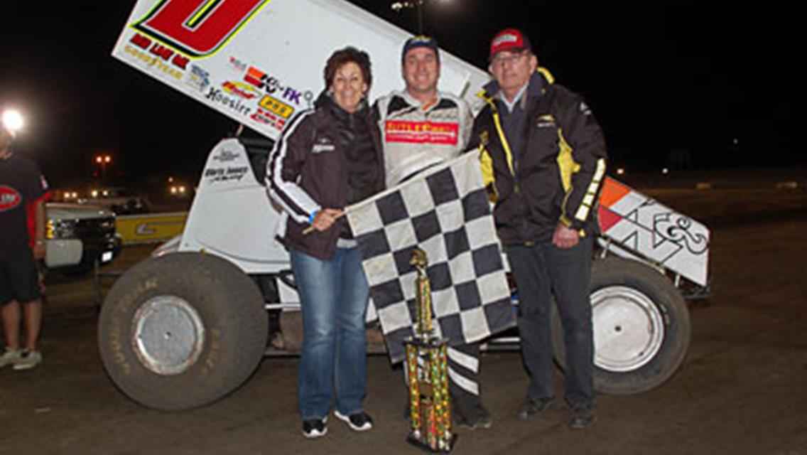 Chico&#39;s Jonathan Allard becomes the first 5-time &quot;Dave Bradway Jr. Memorial&quot; champion on Saturday at Silver Dollar Speedway