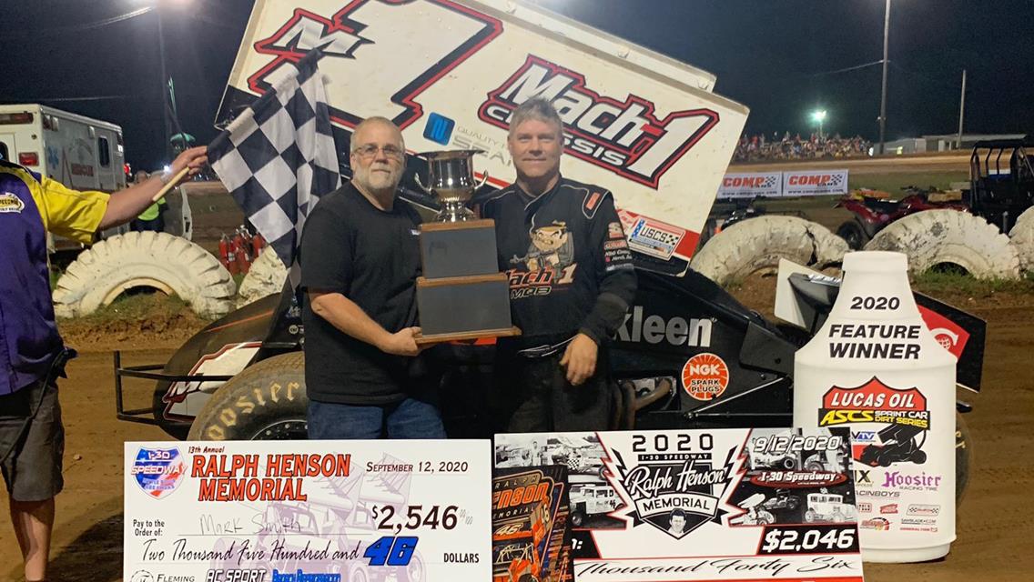 Mark Smith Takes Henson Memorial Win At I-30 Speedway With ASCS Mid-South