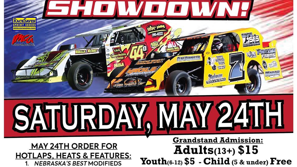 MEMORIAL DAY SHOWDOWN presented by Celerion &amp; Nebraska Septic w/ Trailer Races -Sat, May 24th