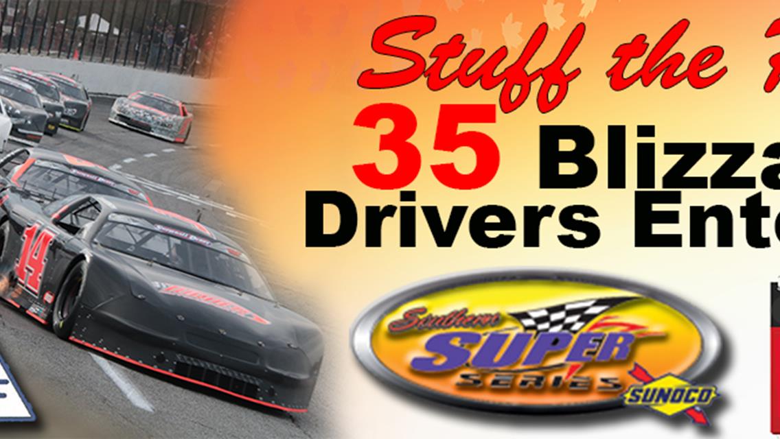 UPDATE: Now 35 Entries for Big Blizzard 100 Friday for Super Late Models