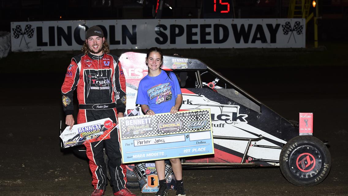 Jones Charges to Victory at Lincoln Speedway