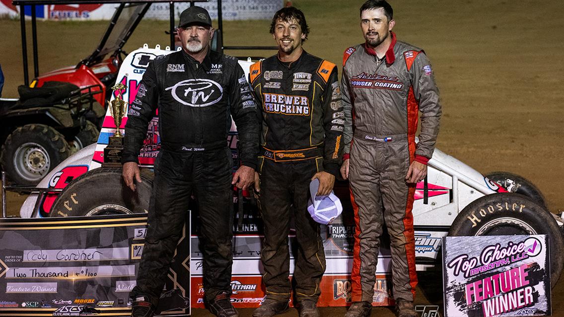 Gardner Goes Back-To-Back With ASCS Elite Non-Wing