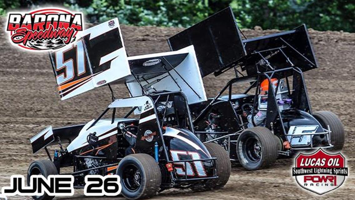 Grant Sexton Leads POWRi SWLS Standings Into Barona Speedway Wingless Event