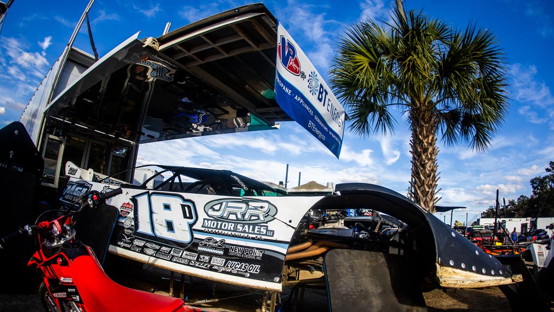 Ocala Speedway (Ocala, FL) – Lucas Oil Late Model Dirt Series – Winter Nationals – February 4th-8th, 2025. (Heath Lawson Photo)