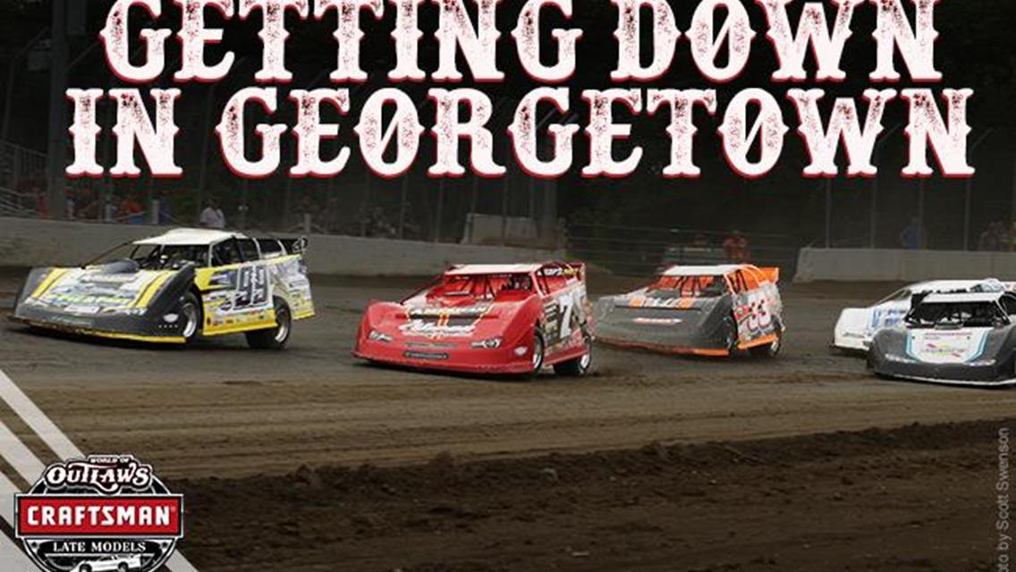 Getting Down in Georgetown: World of Outlaws Late Models Make Only Delaware Stop Thursday, August 17