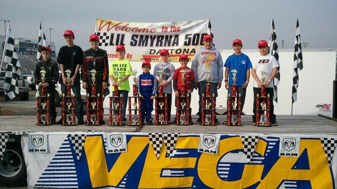 Michael wins at the Littel 500 in New Smyrna