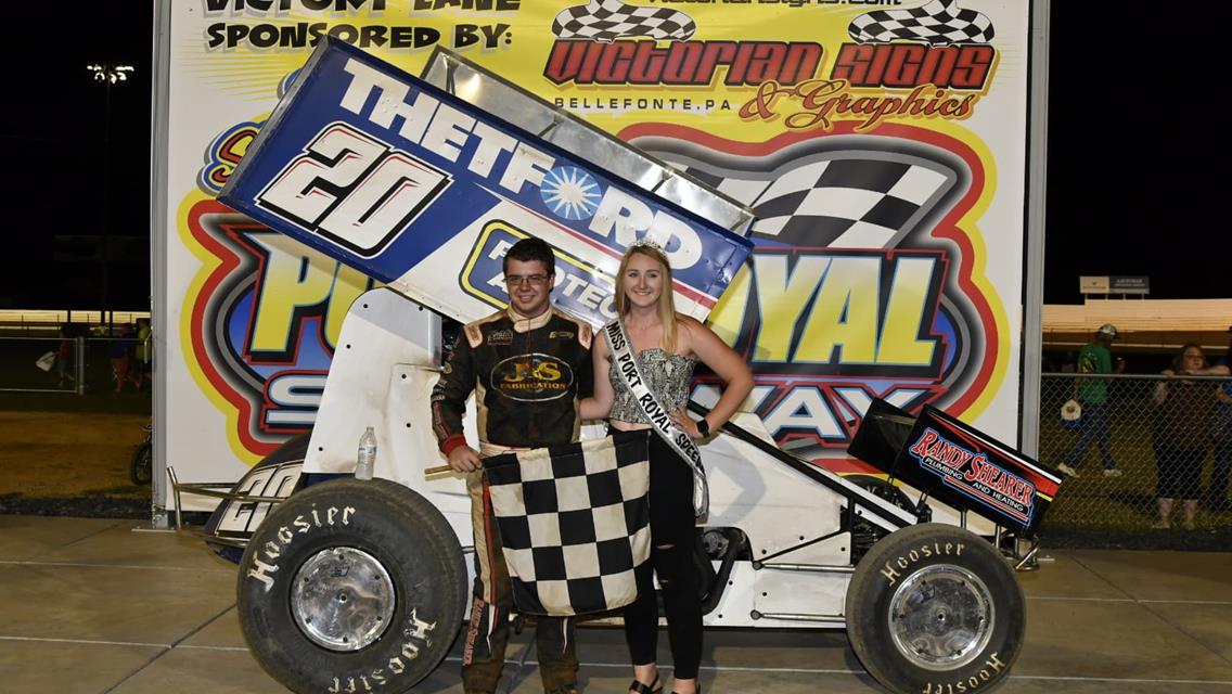 Anthony Macri Doubles Down and Grabs His First URC Win at Port Royal Speedway