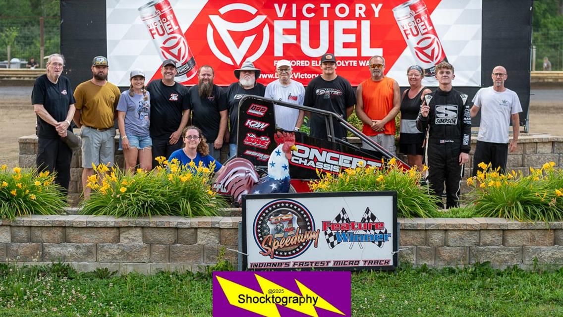 Shietze, Holden, and Stroup Go Back to Back in HART Indiana Micro Week at US 24 Speedway on Tuesday!