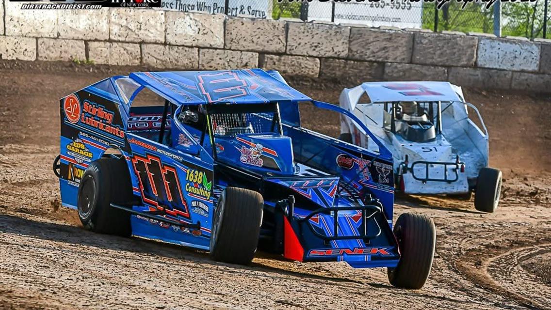 Brett Senek Take Home DIRTcar Sportsman Series Win; Williamson 3 for 3 in 358 Mods