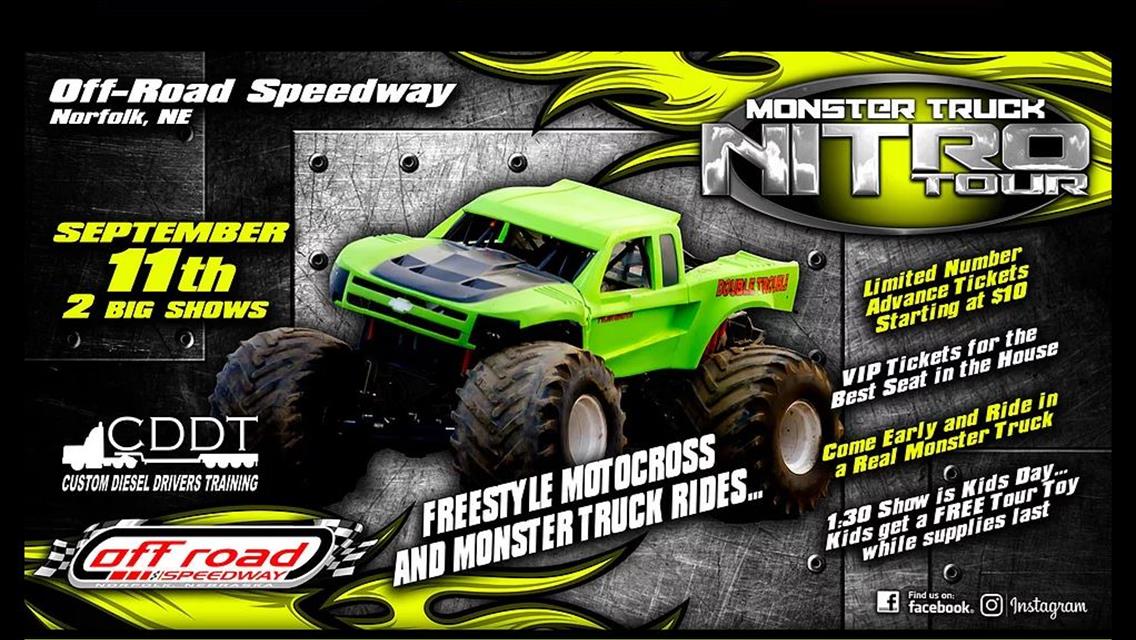 Monster Trucks Sept. 11th