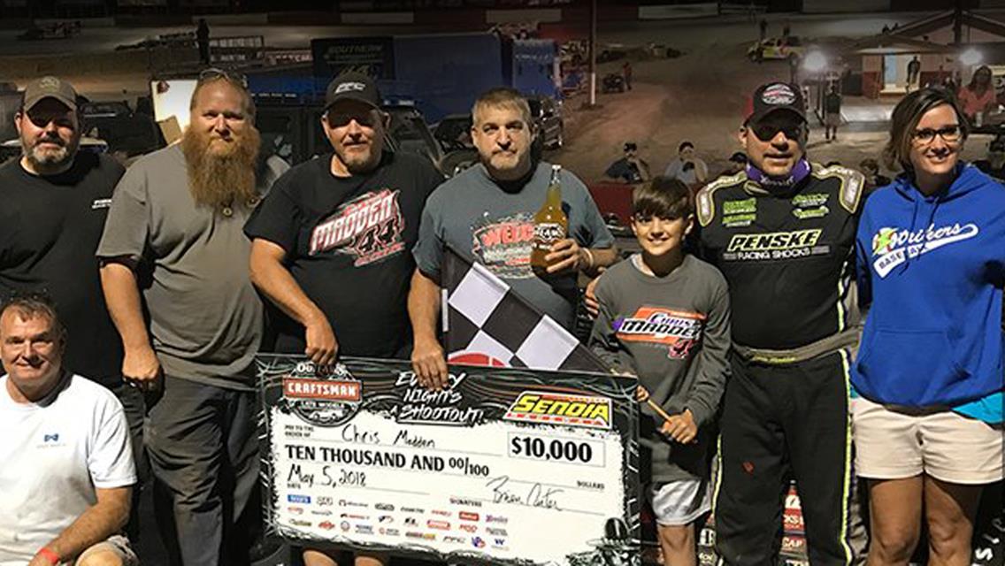 Chris Madden scores second WOO Late Model  win of season at Senoia Raceway