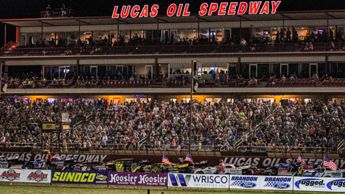 Various marketing opportunities available for 2024 Lucas Oil Speedway season