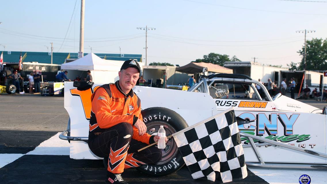 Brown is Back: Five-Time Speedway Champion Russ Brown Files Surprise Entry for Sunday&#39;s Bud Light SBS Classic 75
