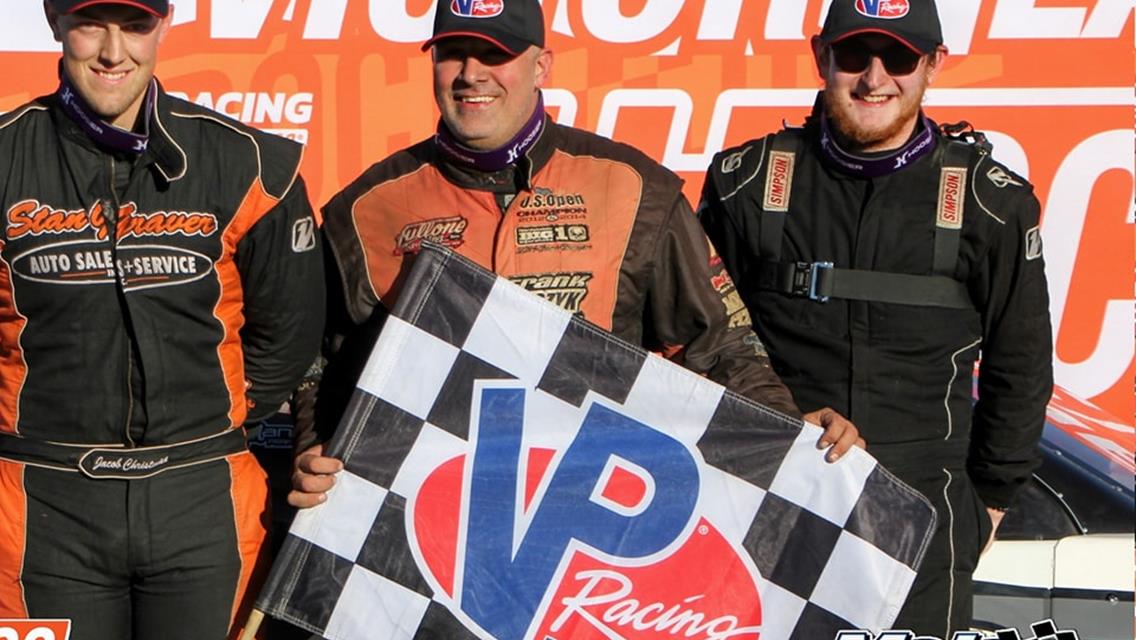 JOE EVANS, JOE MANCUSO, RUSS BULGER, JR AND JEANA DIETZ RACE TO “FALL SHOOTOUT” VICTORY AT WYOMING COUNTY INTERNATIONAL SPEEDWAY “THE BULLRING”