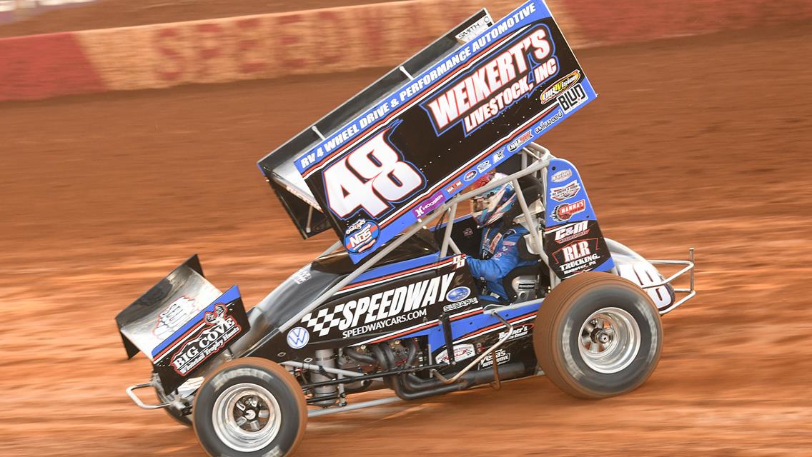 Double “D” Danny Dietrich wins the Elijah Hawkins Memorial All Star Circuit of Champions 410 Feature presented by Valvoline at Lincoln Speedway