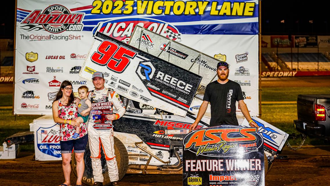 Covington Leads Start to Finish at Lucas Oil Speedway