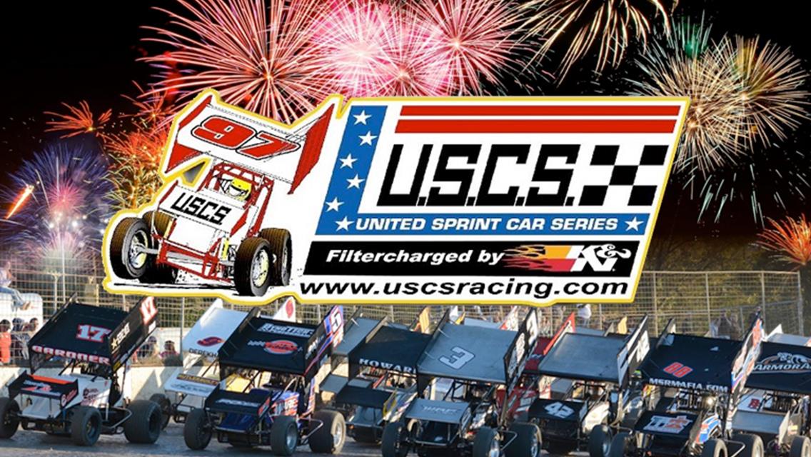 USCS Sprint Cars Headline Magnolia Motor Speedway&#39;s 13th Annual USCS Frost Buster 150 on Saturday, February 27th