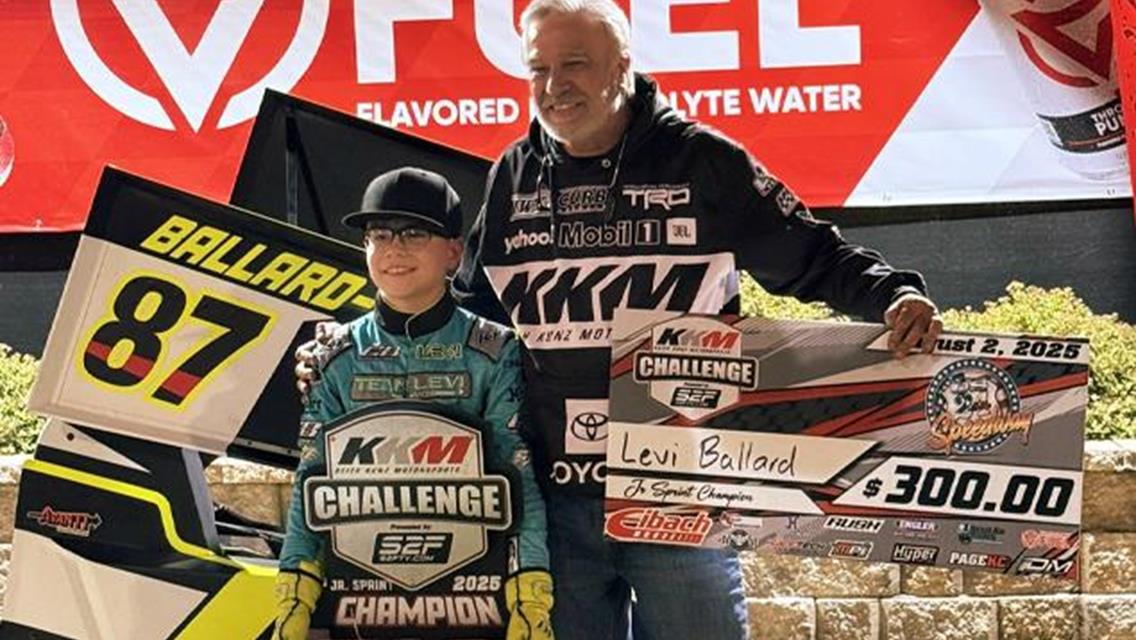 Cash Lacombe Wins in Restrictors and Levi Ballard Victorious in Jr Sprints in KKM Challenge Championship Night