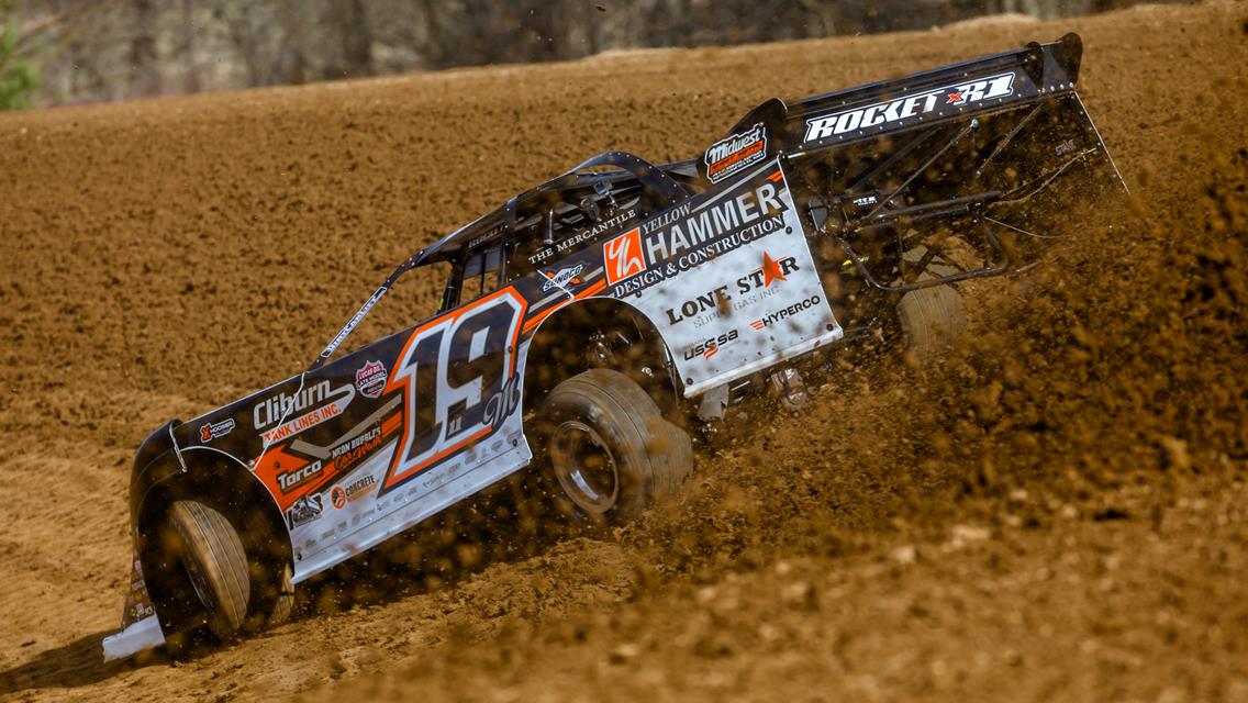 Atomic Speedway (Alma, OH) – Lucas Oil Late Model Dirt Series – Buckeye Spring 50 – March 21st, 2025. (Heath Lawson Photo)