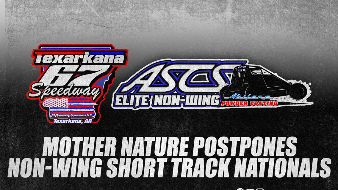 Mother Nature Postpones Non-Wing Short Track Nationals
