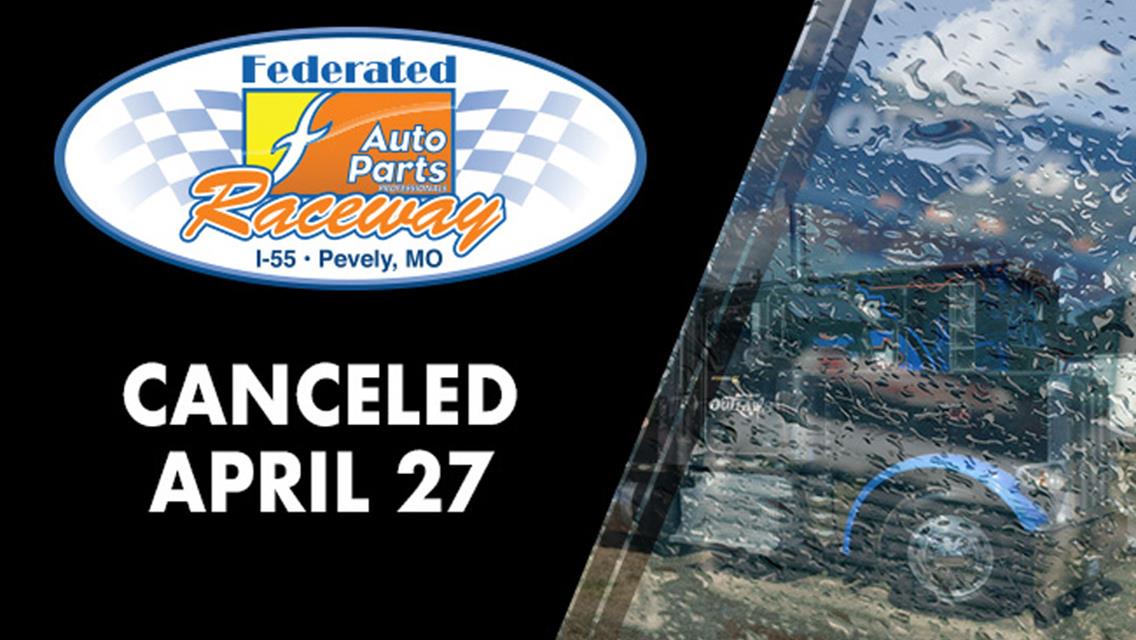 World of Outlaws at Pevely rained out