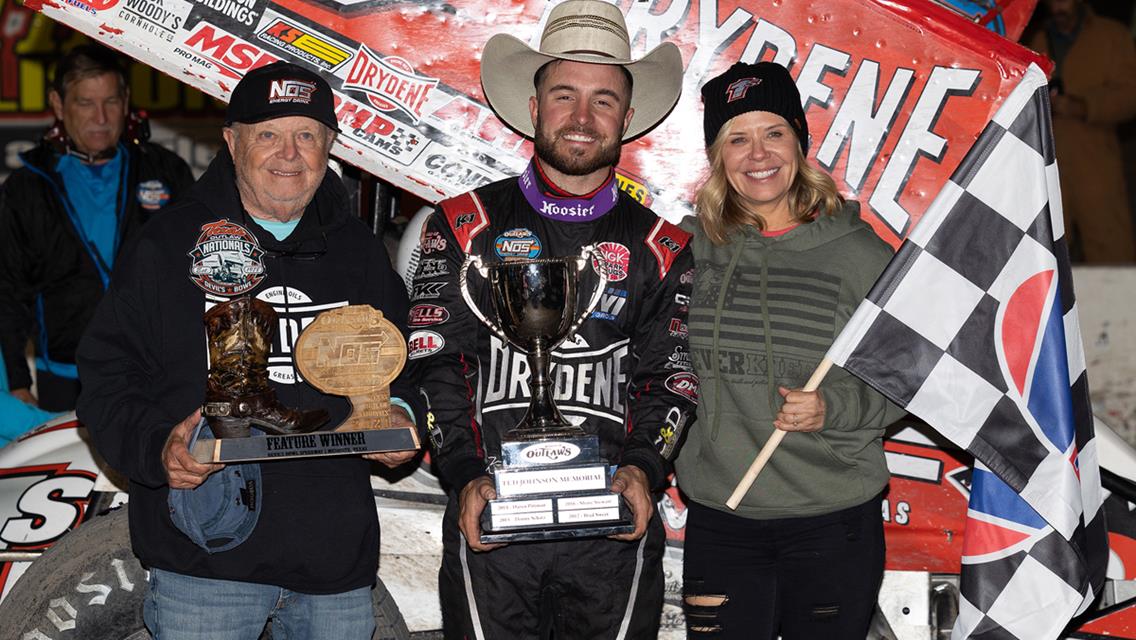 Logan Schuchart powers to another win at Devil&#39;s Bowl Speedway