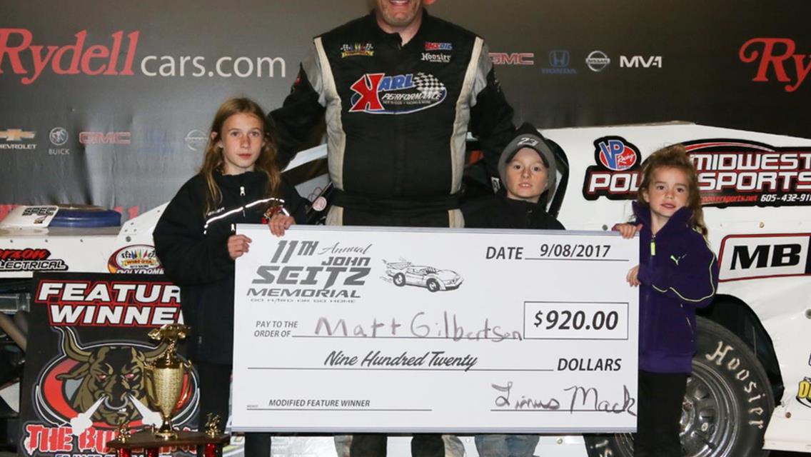 Diemel Takes Top Honors in 10th Annual John Seitz Memorial