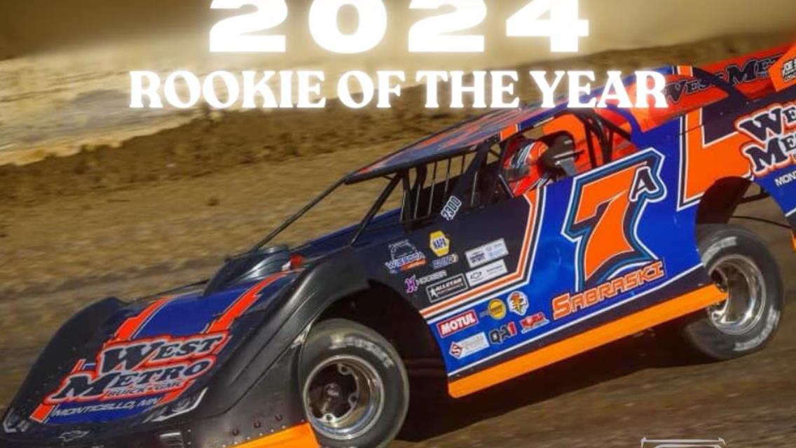 SABRASKI’S ROOKIE LATE MODEL CAMPAIGN NETS WISSOTA ROOKIE OF THE YEAR HONORS