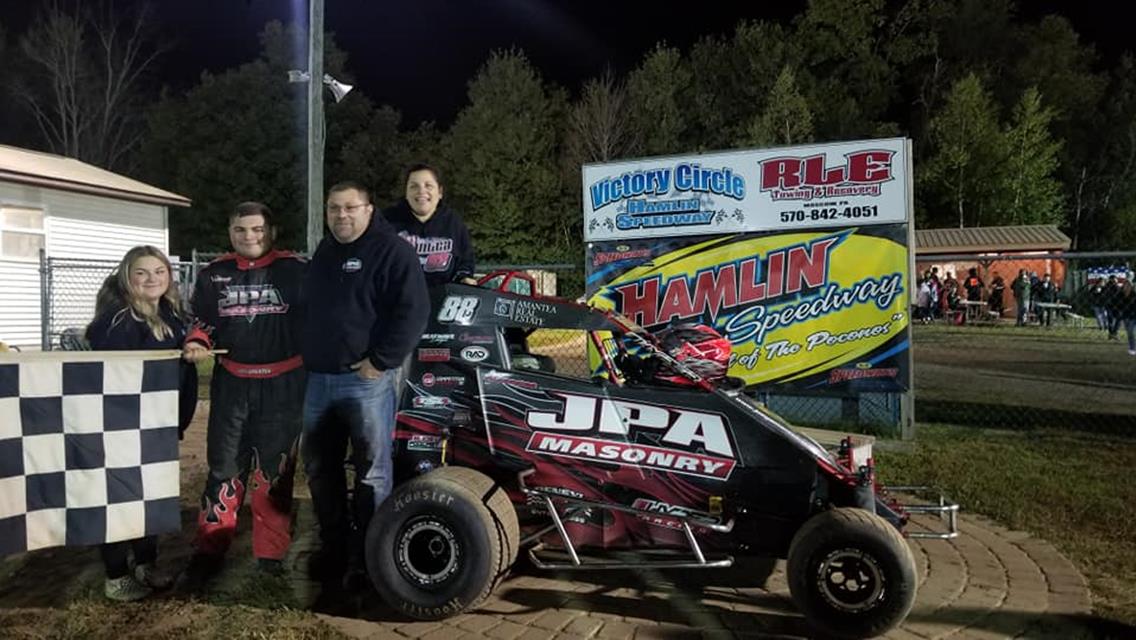 Amantea Picks Up Third Win of the Season at Hamlin Speedway