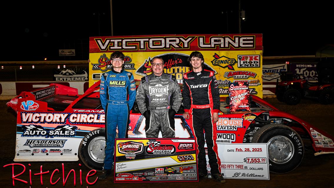 Swainsboro Raceway (Swainsboro, GA) – Schaeffer&#39;s Oil Spring Nationals – Peach State Doubleheader – February 28th, 2025. (Ritchie Photography)