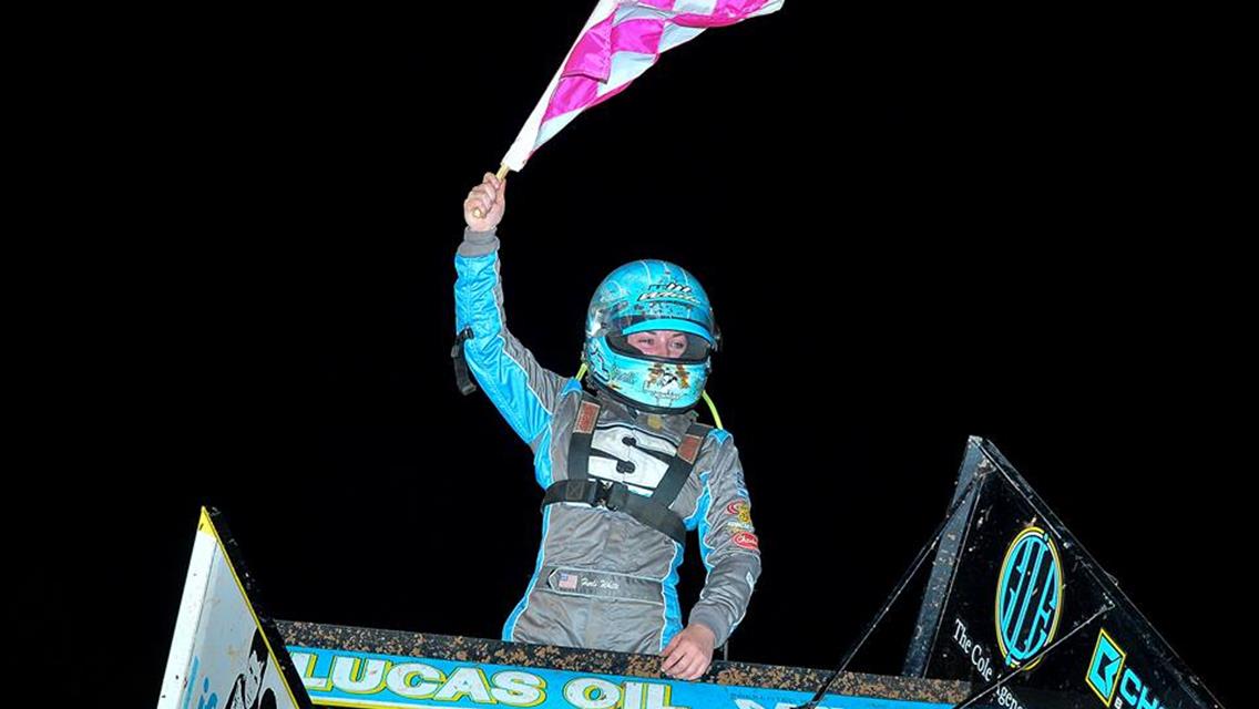 Harli White Holds Off Hafertepe At I-30 Speedway For First Career ASCS Victory