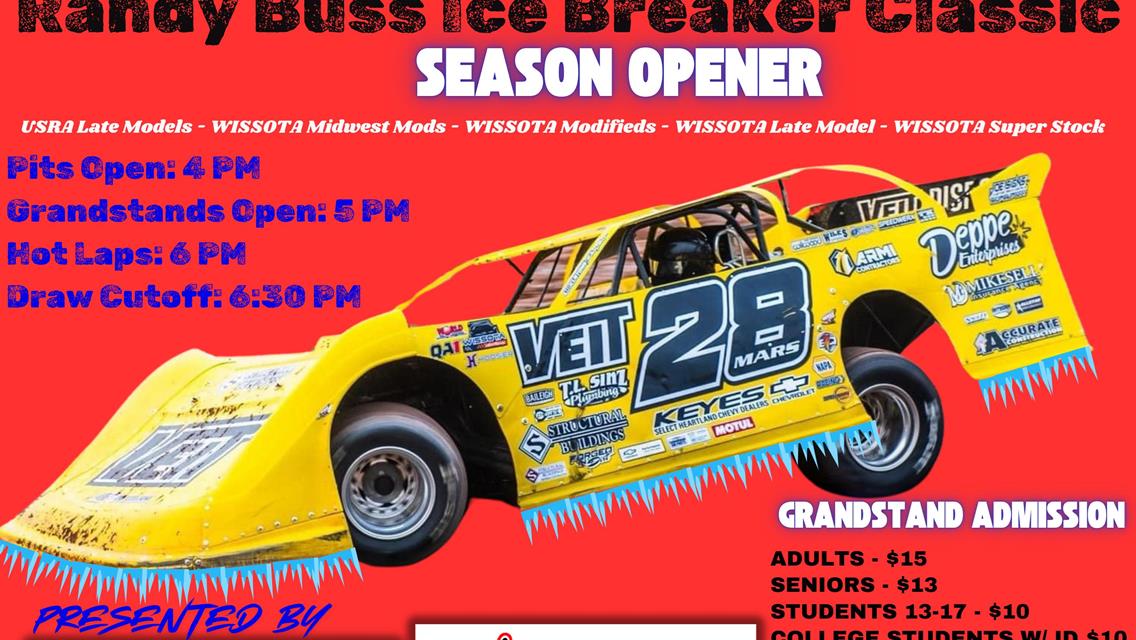 Red Cedar Speedway Gears Up for the Annual Randy Buss Icebreaker