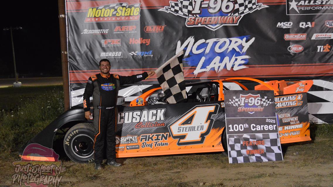 Stemler Captures Win #100 On Kids Night!!