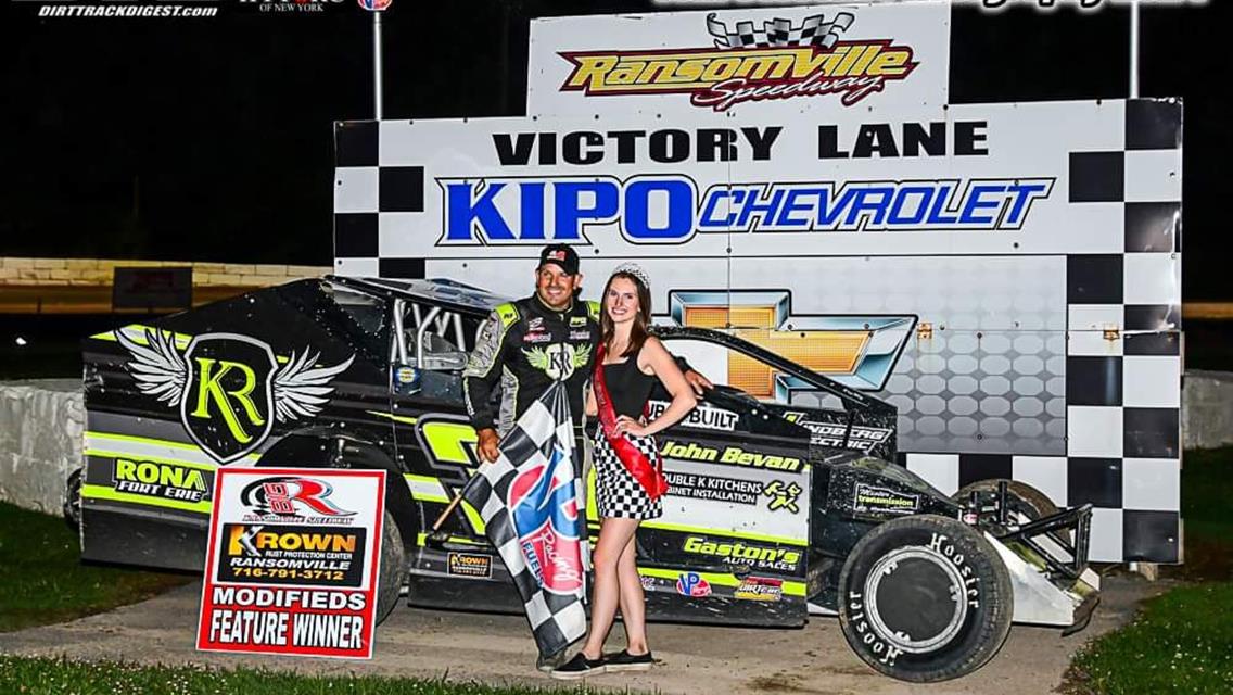 Lindberg, McPherson, Welch, Pendykoski, and Susice Bring Home Ransomville Checkered Flags