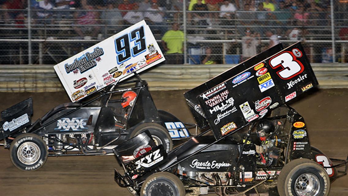 Sheldon Haudenschild Holds Off McFadden to Win Speedweek Event at Waynesfield