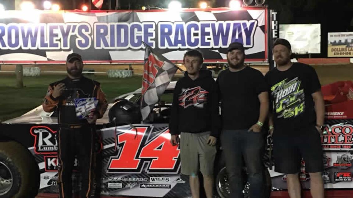 Godsey back in victory lane at Crowley&#39;s Ridge, Roth finishes second