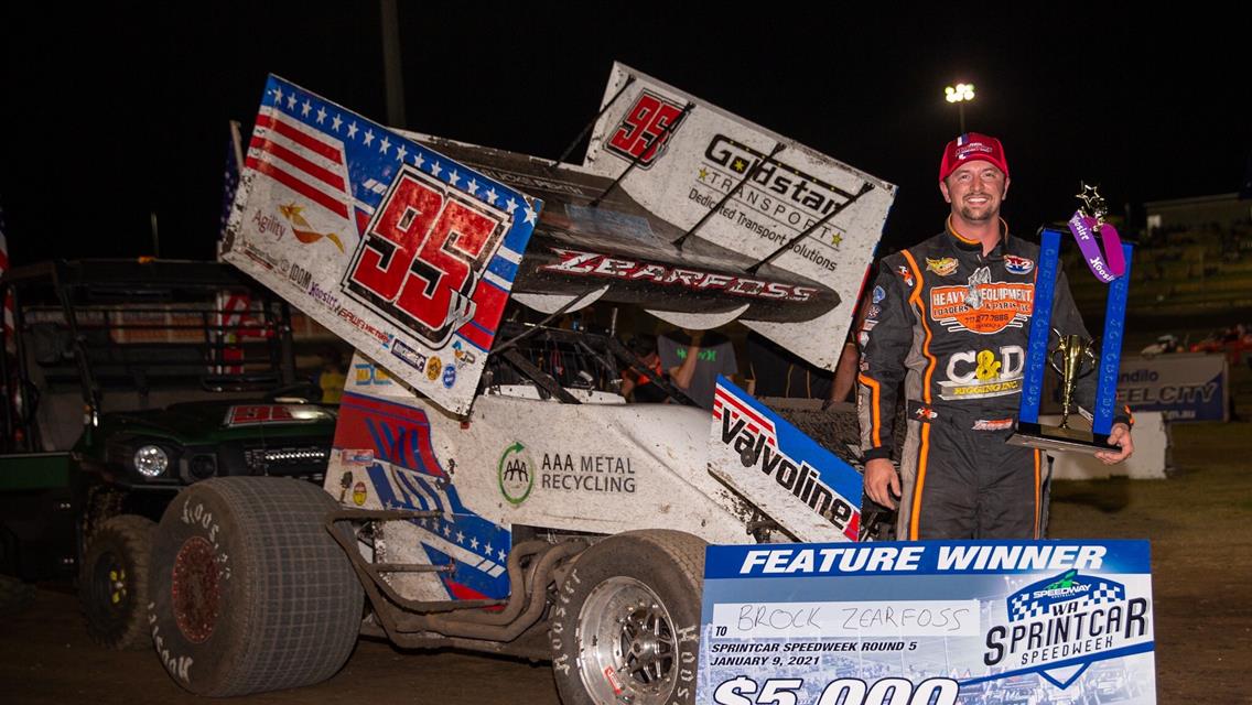 Brock Zearfoss doubles-up at Perth, scores Western Australia Speedweek title