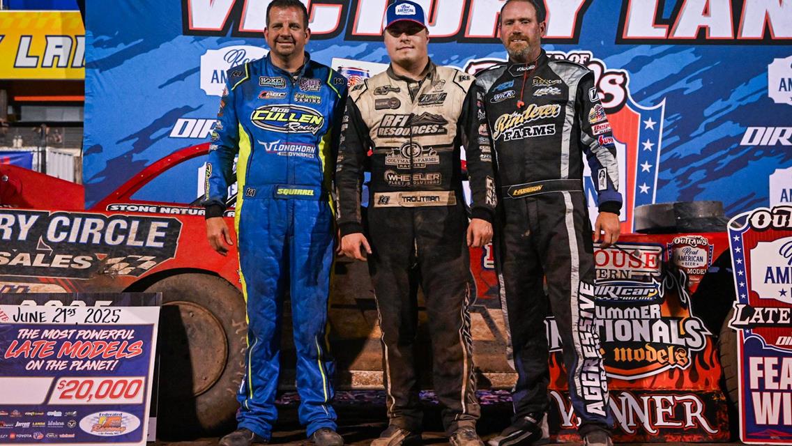 I-55 Federated Raceway Park (Pevely, MO) – World of Outlaw Late Model Series/DIRTcar Summer Nationals Hell Tour – Firecracker Faceoff – June 20th-21st, 2025. (Tyler Carr Photo)