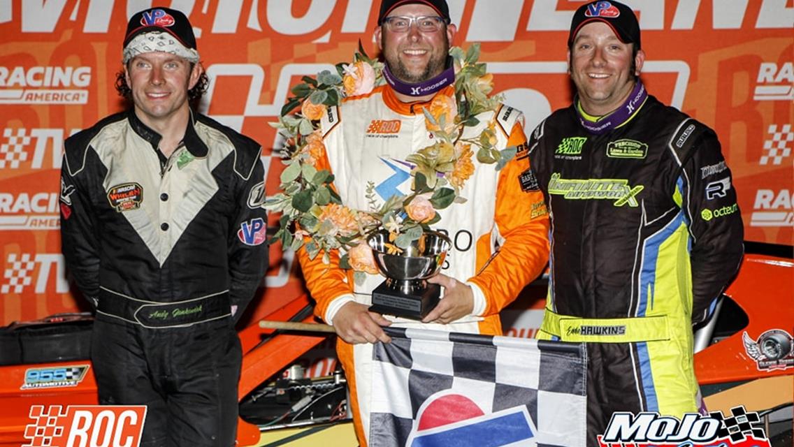 GEORGE SKORA; JEREMY HAUDRICOURT; JAKE CHRISTMAN; JOEY VANLANE AND TRISHA CONNOLLY ALL SCORE RACE OF CHAMPIONS WEEKEND SATURDAY VICTORIES