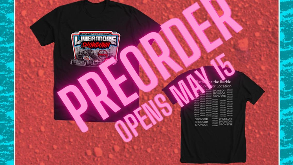 T-Shirt Design Released for POWRi QMR Livermore Showdown Nationals