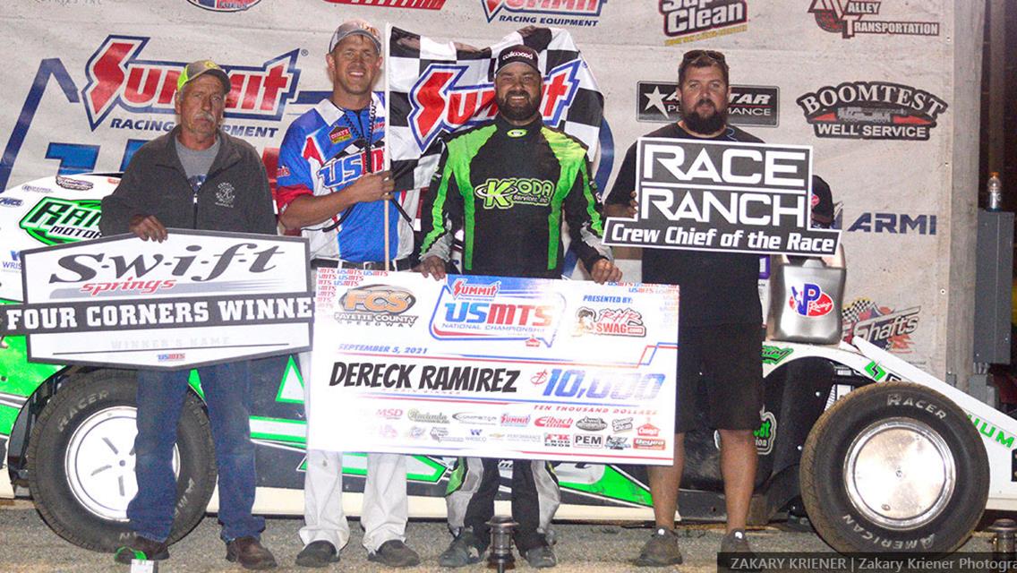 Ramirez races to late race victory at Fayette County