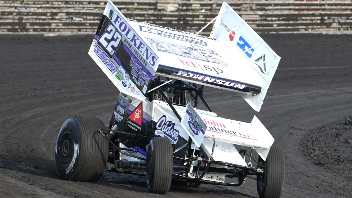 Kaleb Johnson Sets Preliminary Night Quick Time and Battles Inside Top Five Before Misfortune Strikes at 360 Knoxville Nationals
