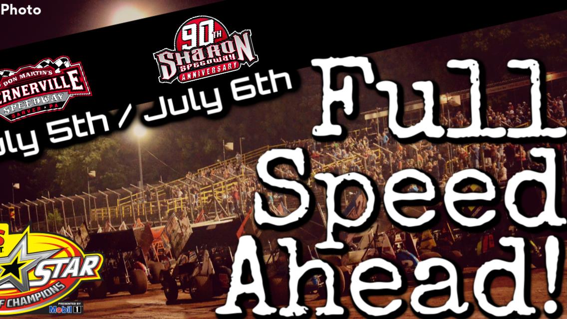 All Star Circuit of Champions eye Lernerville and Sharon during holiday weekend!